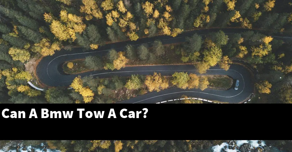 Can A Bmw Tow A Car?
