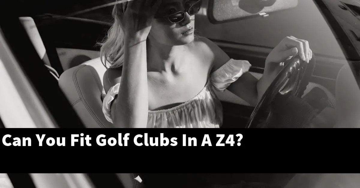 Can You Fit Golf Clubs In A Z4?