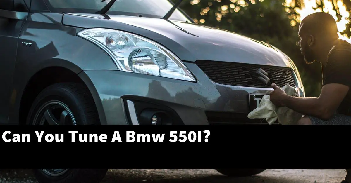Can You Tune A Bmw 550I?