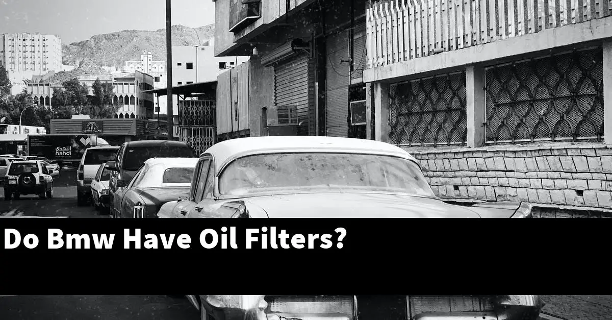 Do Bmw Have Oil Filters?