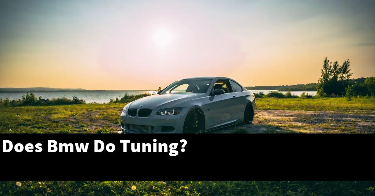 Does Bmw Do Tuning?