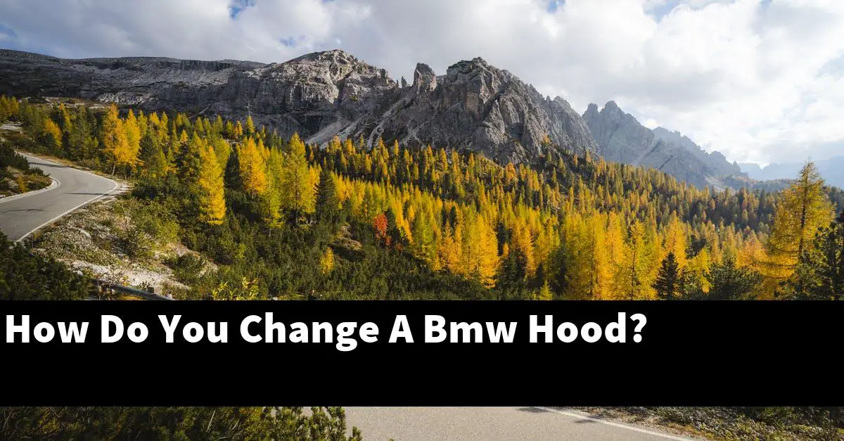 How Do You Change A Bmw Hood?