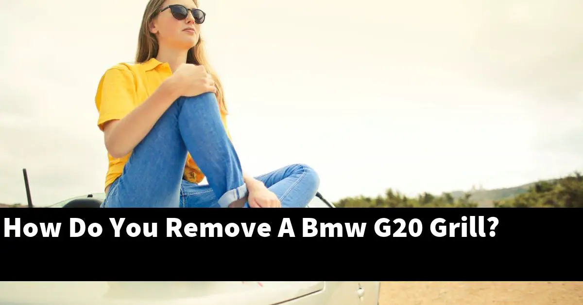 How Do You Remove A Bmw G20 Grill?