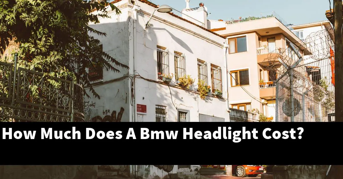 How Much Does A Bmw Headlight Cost?