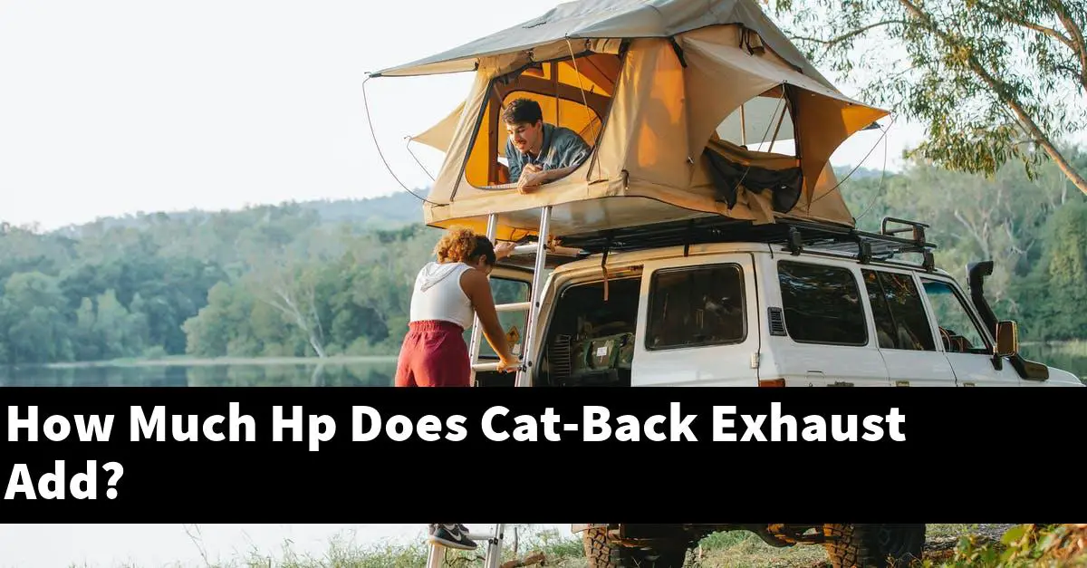 How Much Hp Does Cat-Back Exhaust Add?