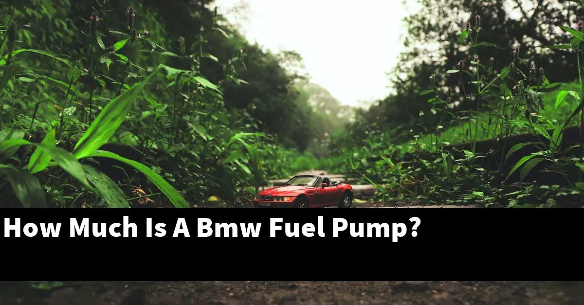 How Much Is A Bmw Fuel Pump?