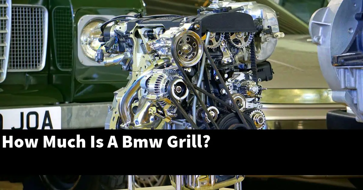 How Much Is A Bmw Grill?