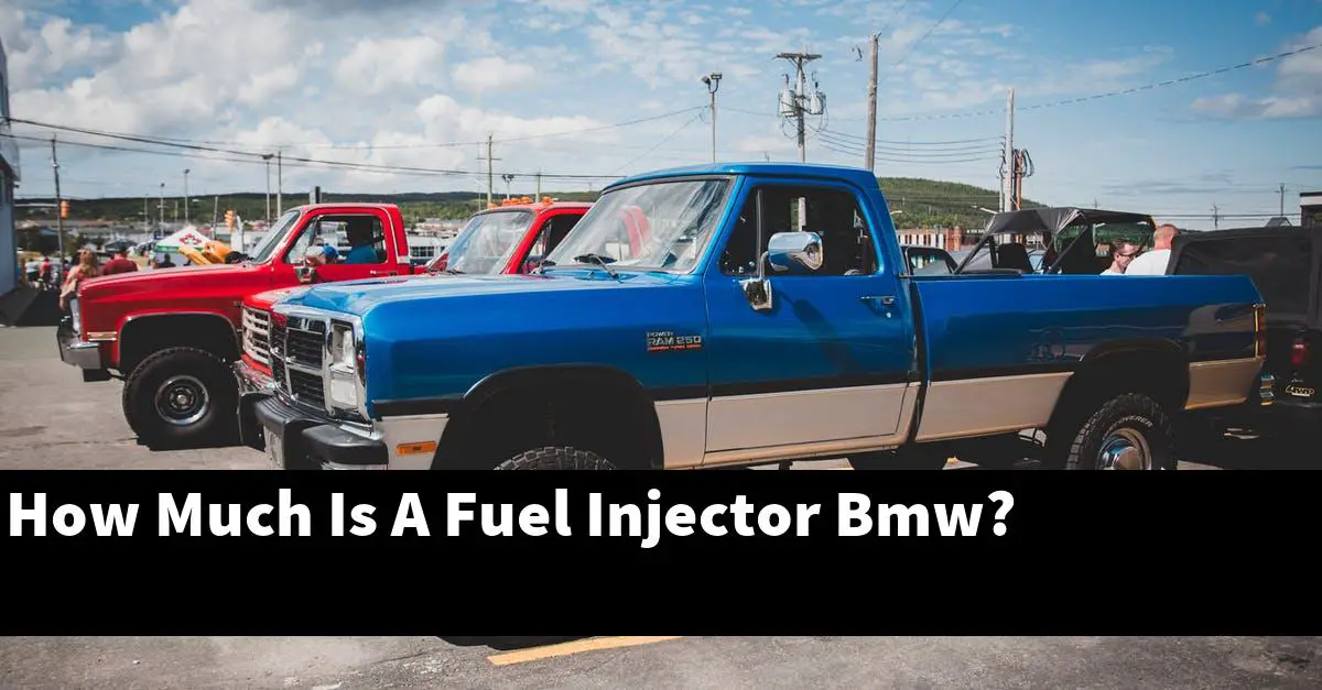 How Much Is A Fuel Injector Bmw?