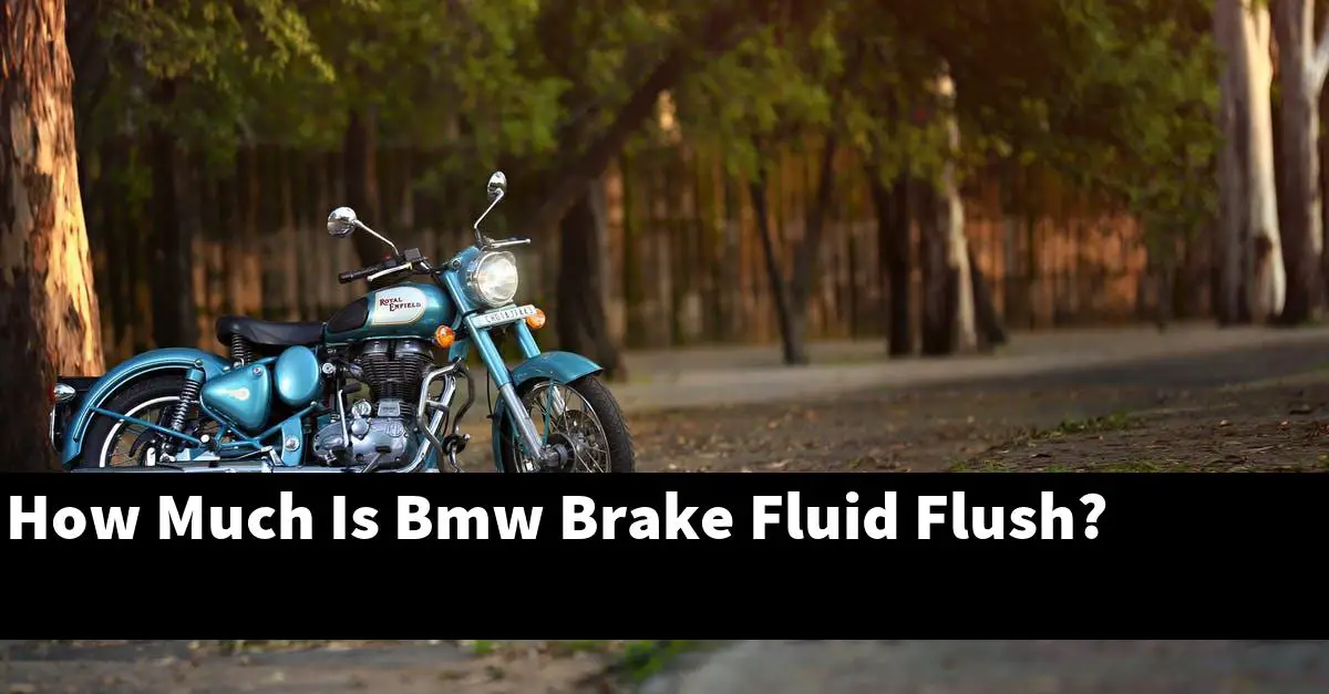 How Much Is Bmw Brake Fluid Flush?