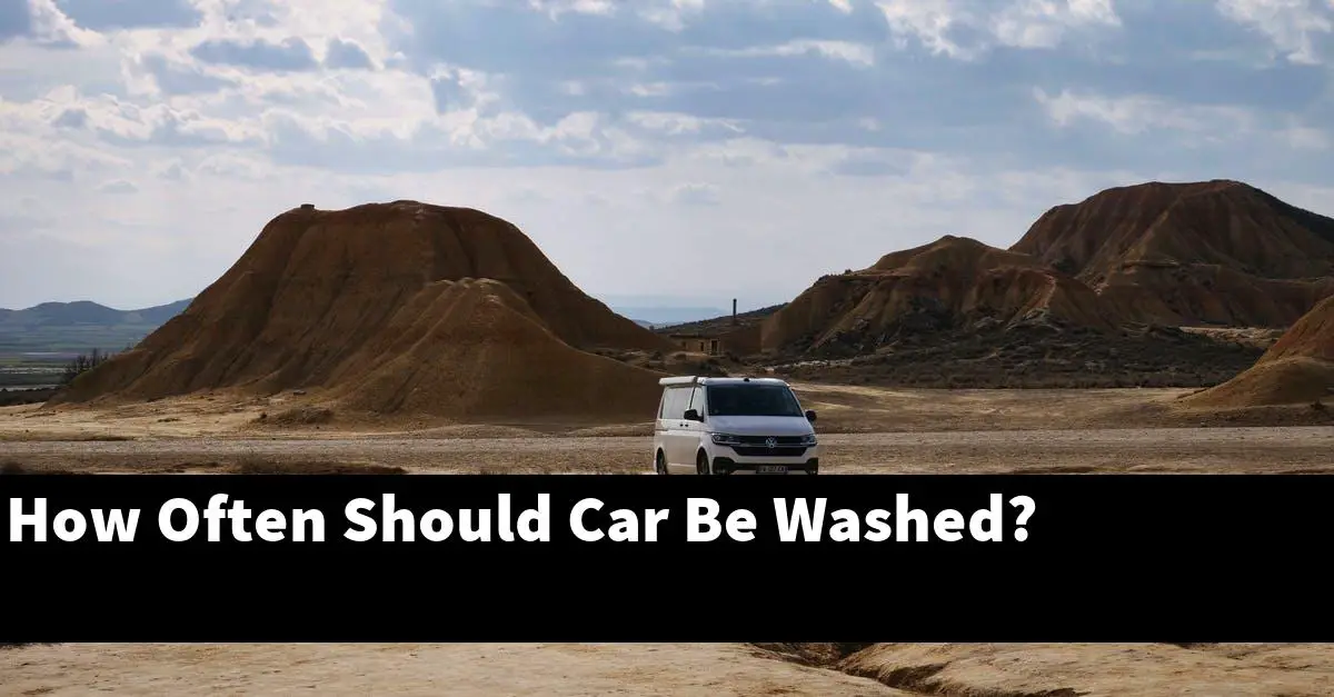 How Often Should Car Be Washed?