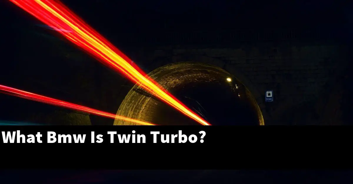What Bmw Is Twin Turbo?