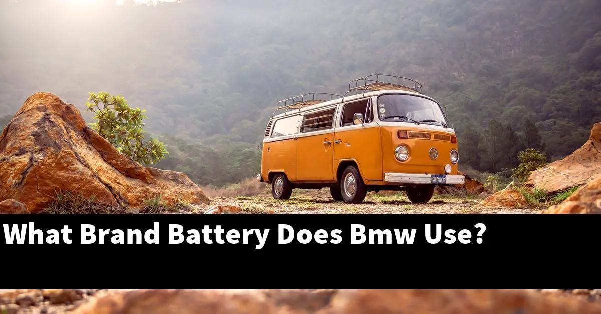 What Brand Battery Does Bmw Use?