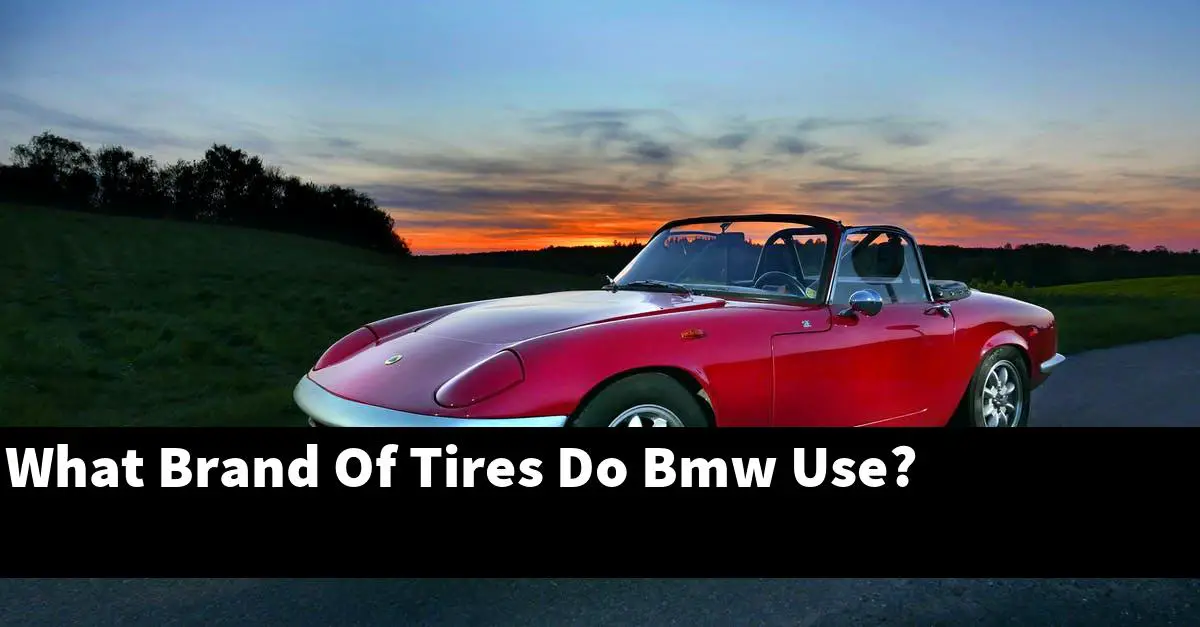What Brand Of Tires Do Bmw Use?