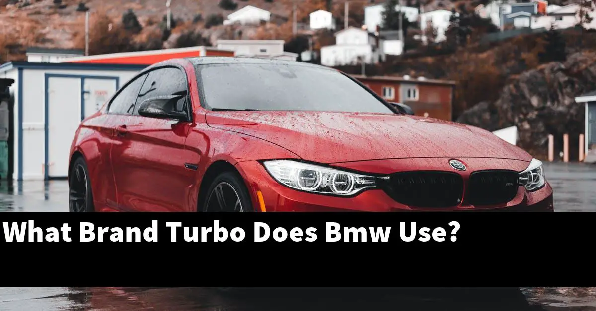 What Brand Turbo Does Bmw Use?