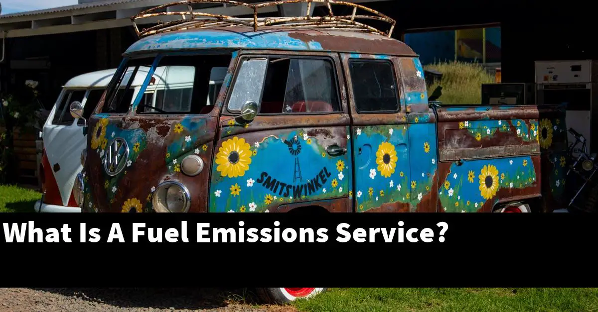 What Is A Fuel Emissions Service?