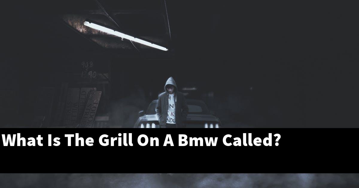 What Is The Grill On A Bmw Called?