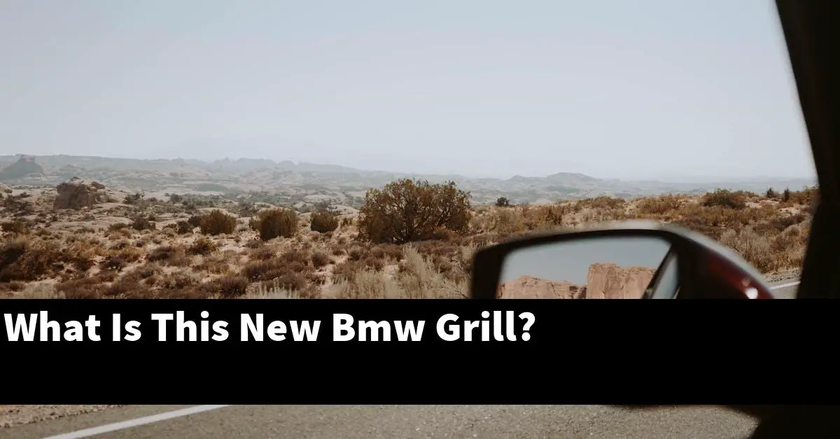 What Is This New Bmw Grill?