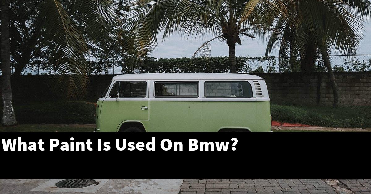 What Paint Is Used On Bmw?